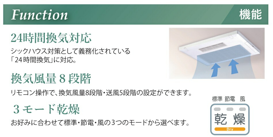 楽天市場】高須産業 天井取付タイプ 浴室換気乾燥暖房機 1室換気 BF