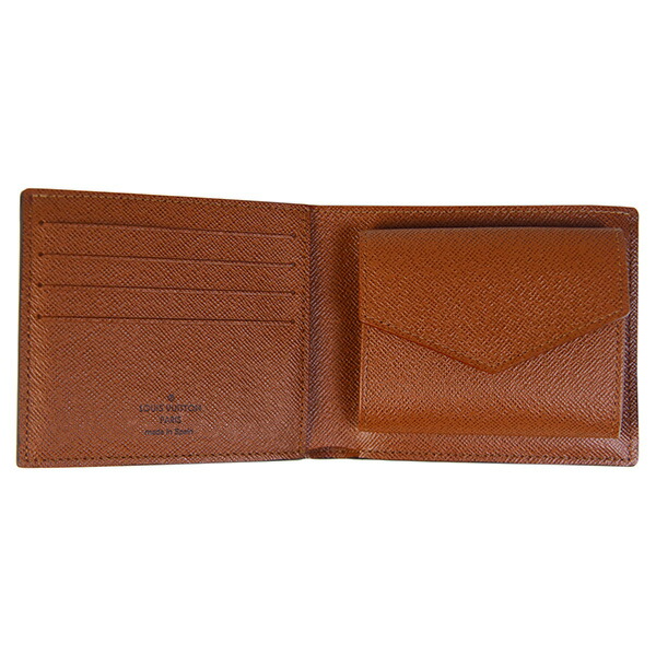 楽天市場】【正規紙袋無料】ルイヴィトン 二つ折り財布 ポルトフォイユ