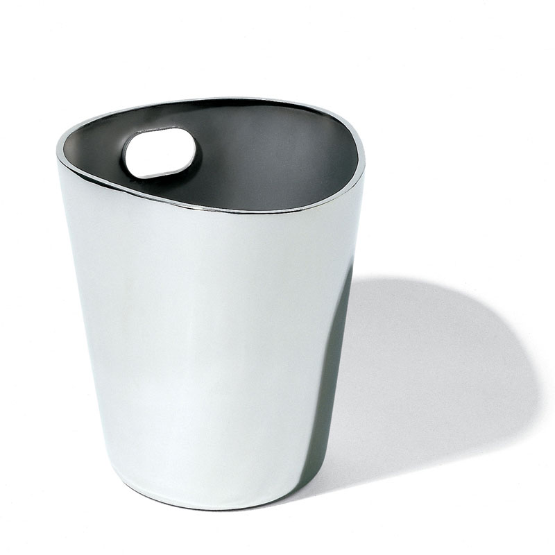 楽天市場】アレッシィ ワインクーラー ミラー仕上げ シルバー ボリー