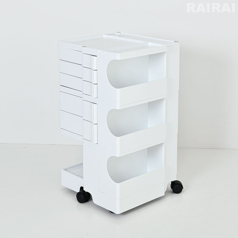 正規品 B-LINE/ボビーワゴン 5段ホワイト MADE IN ITALY 楽天市場