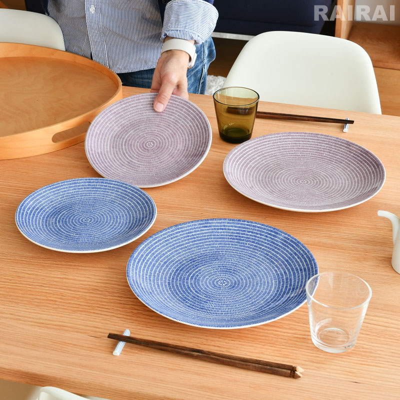 楽天市場】アラビア プレート 20cm アベック ARABIA 24H AVEC ブルー