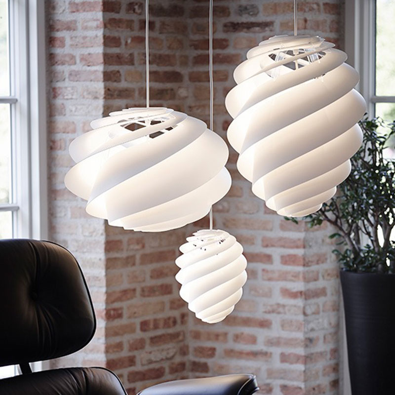 楽天市場】レクリント ペンダントライト スワール 2M ホワイト LE