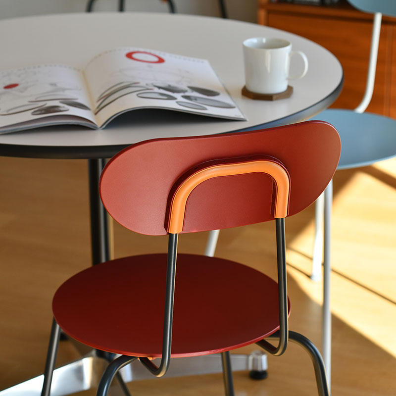 楽天市場】マジス マリオリナ スタッキングチェア スカイブルー レッド