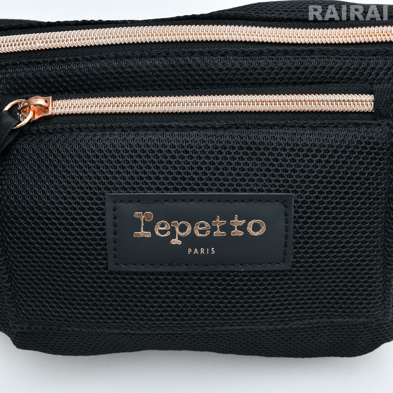 楽天市場】レペット ボディバッグ エシャッペ ブラック 黒 repetto