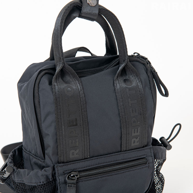 楽天市場】レペット バッグ プチ アダージュ ブラック 黒 repetto