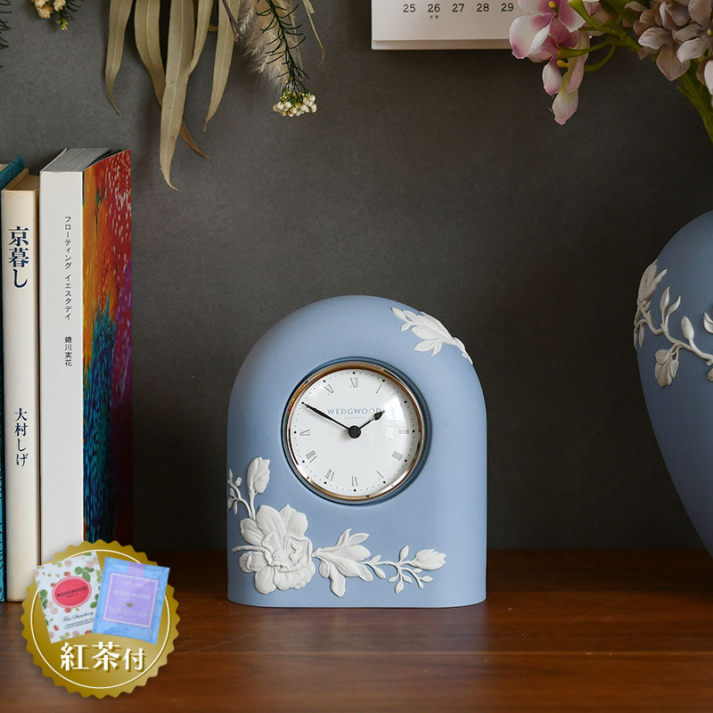 楽天市場】【紅茶セット付き】 ウェッジウッド クロック ジャスパー
