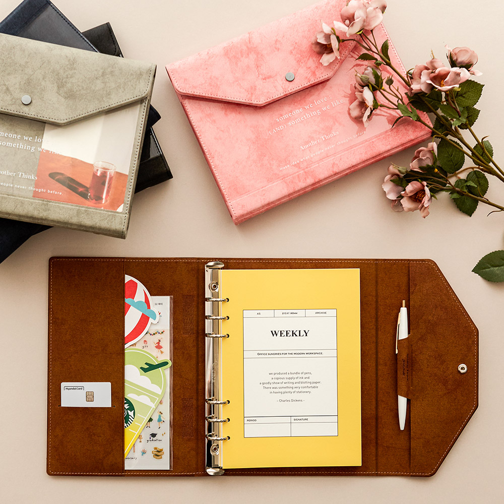 楽天市場】Funnymade Analog 6穴 Diary + penセット（万年） - A5