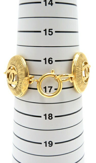 楽天市場】CHANEL ヴィンテージ ブレスレット ゴールド 美品