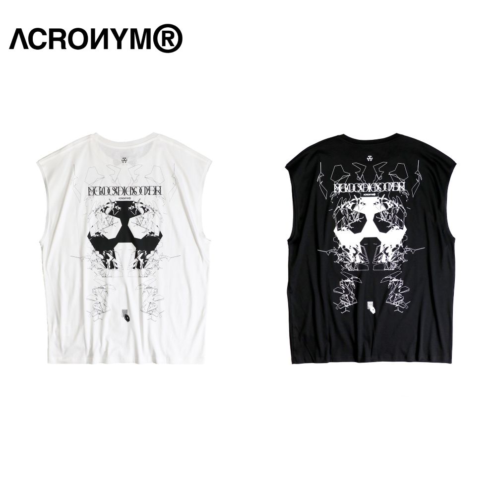 楽天市場】ACRONYM / MERCERIZED SLEEVELESS T-SHIRTS [LOOSE FIT