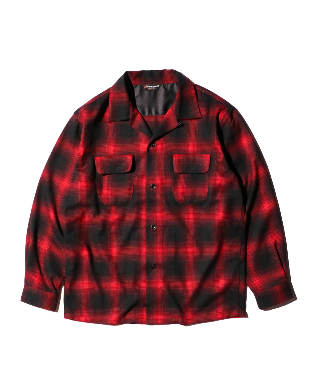 古*物様 pilgrim シャツ 50's レーヨン arrow タウンクラフト