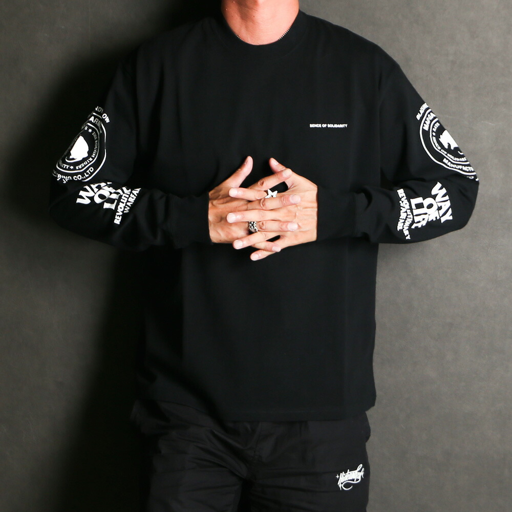楽天市場】【RATS/ラッツ】TWO WHEEL L/S TEE - BLACK / ロング