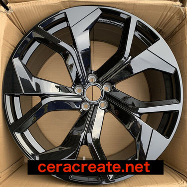 楽天市場】アウディ用20/21/22/23インチホイールSET(4本)等 ブラック