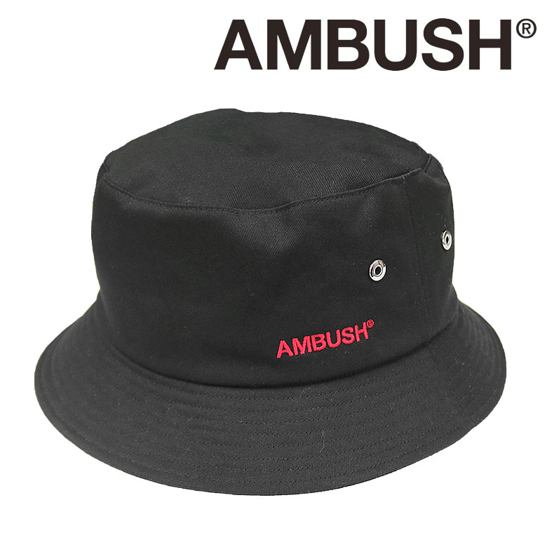楽天市場】AMBUSH アンブッシュ バケットハット 帽子 LOGO BUCKET HAT