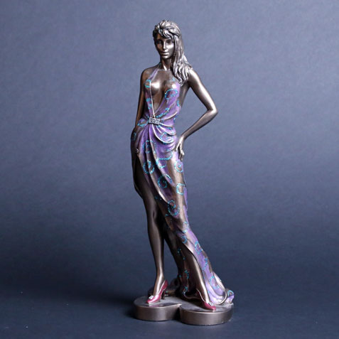 楽天市場】【在庫限り！売り尽くしSALE】ブロンズ像 置物 女性 女性の