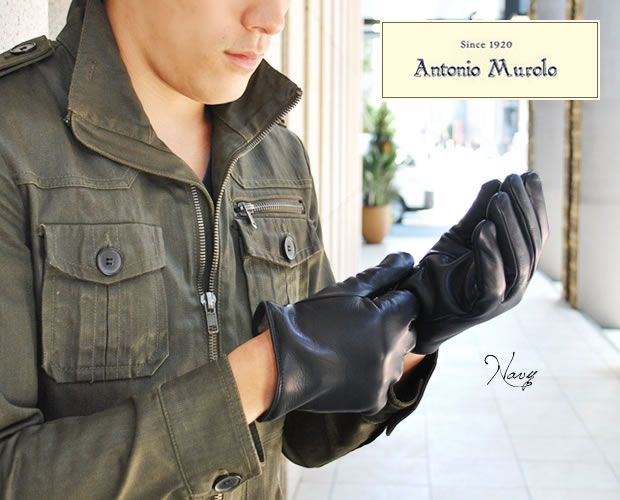 楽天市場】手袋 メンズ 革 イタリア製 革手袋 ナポリ手袋 暖かい