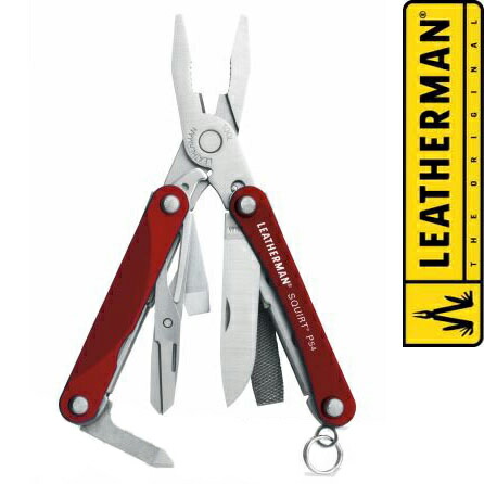 楽天市場】レザーマン スクォートPS4 マルチプライヤー [ レッド