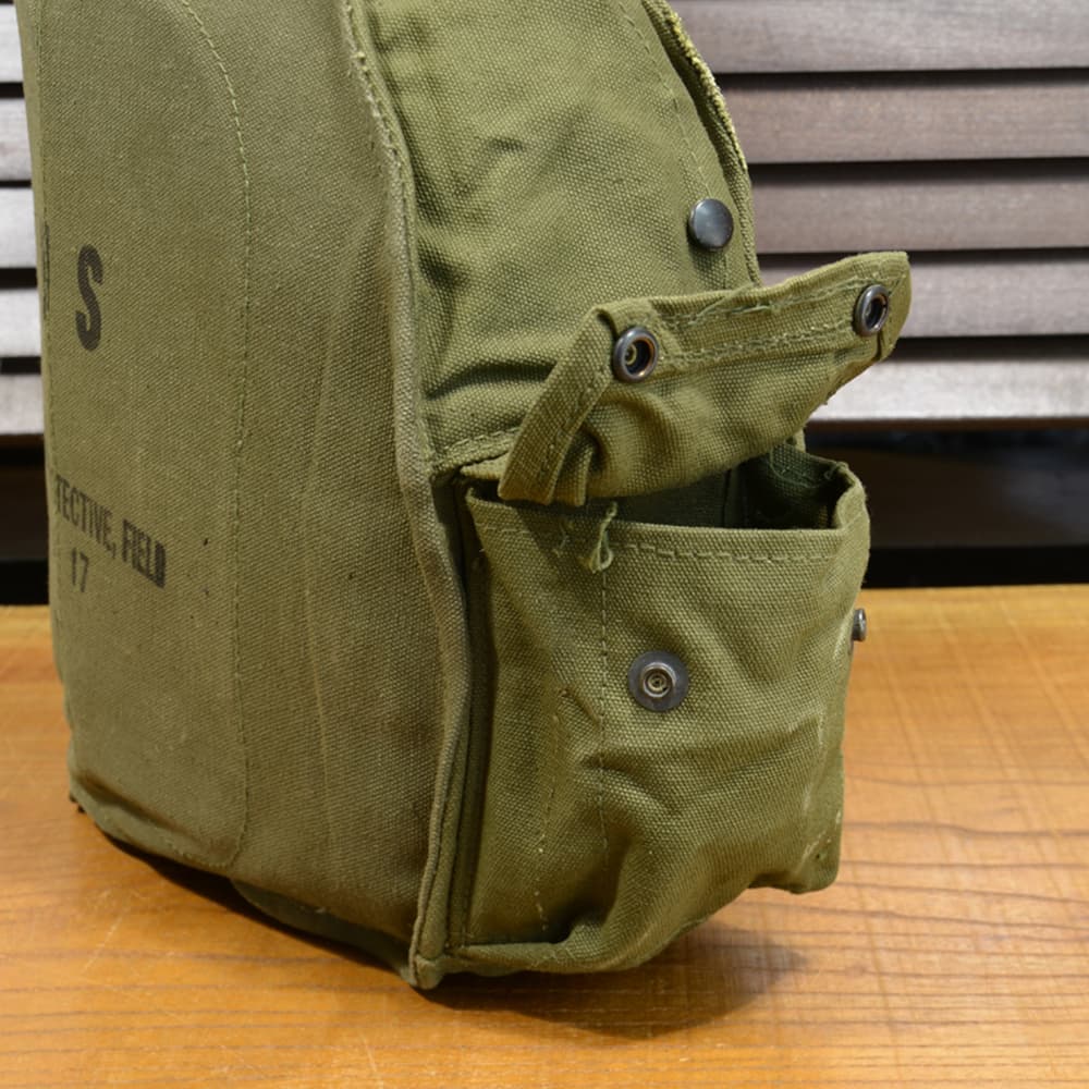 楽天市場】米軍放出品 ガスマスクバッグ M17ガスマスク用 [ 良い