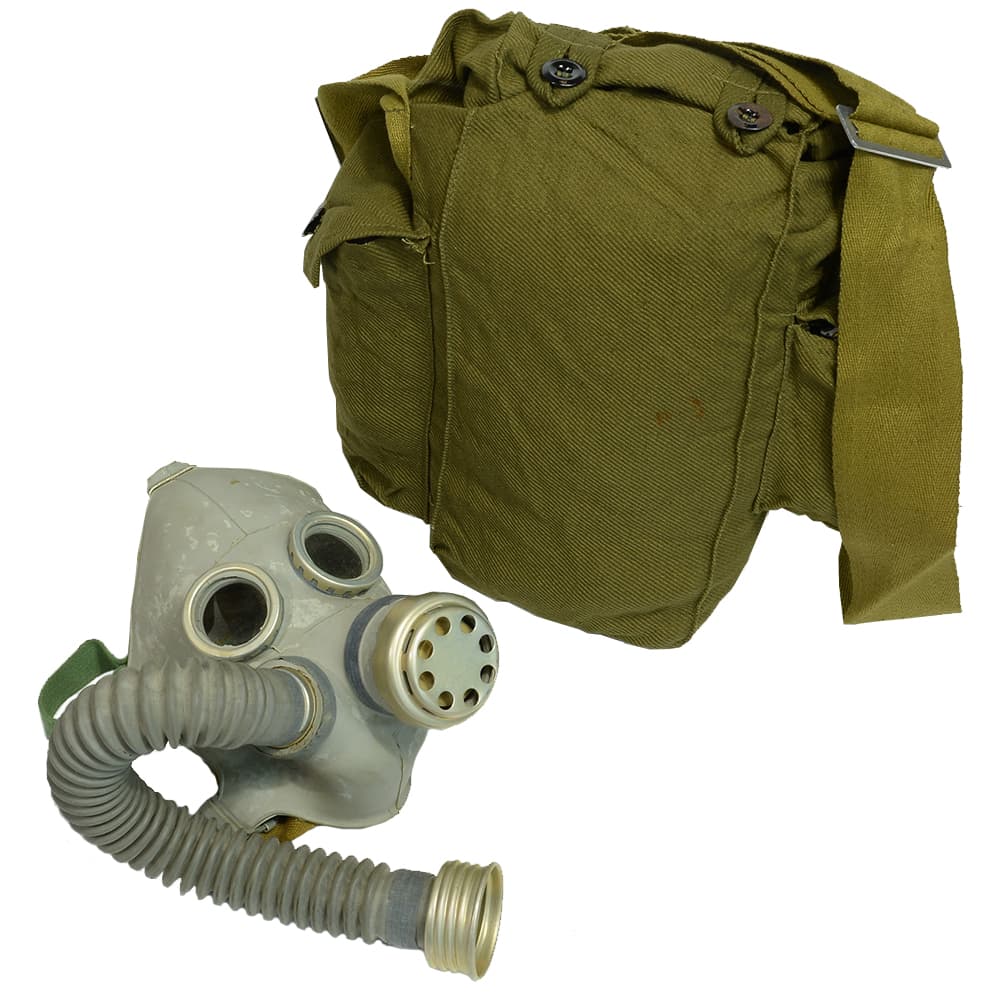 楽天市場】ロシア軍放出品 ガスマスク PDF-D 子供用 専用バッグ付き