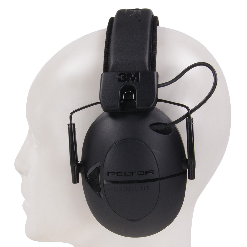 楽天市場】PELTOR 電子防音イヤーマフ NRR22 タクティカル100 ペルター