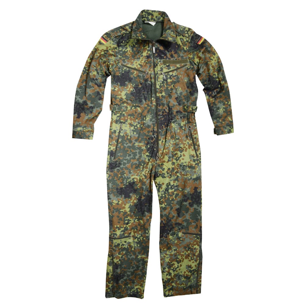 楽天市場】ドイツ軍放出品 カバーオール 戦車兵用 フレクターカモ 裏地