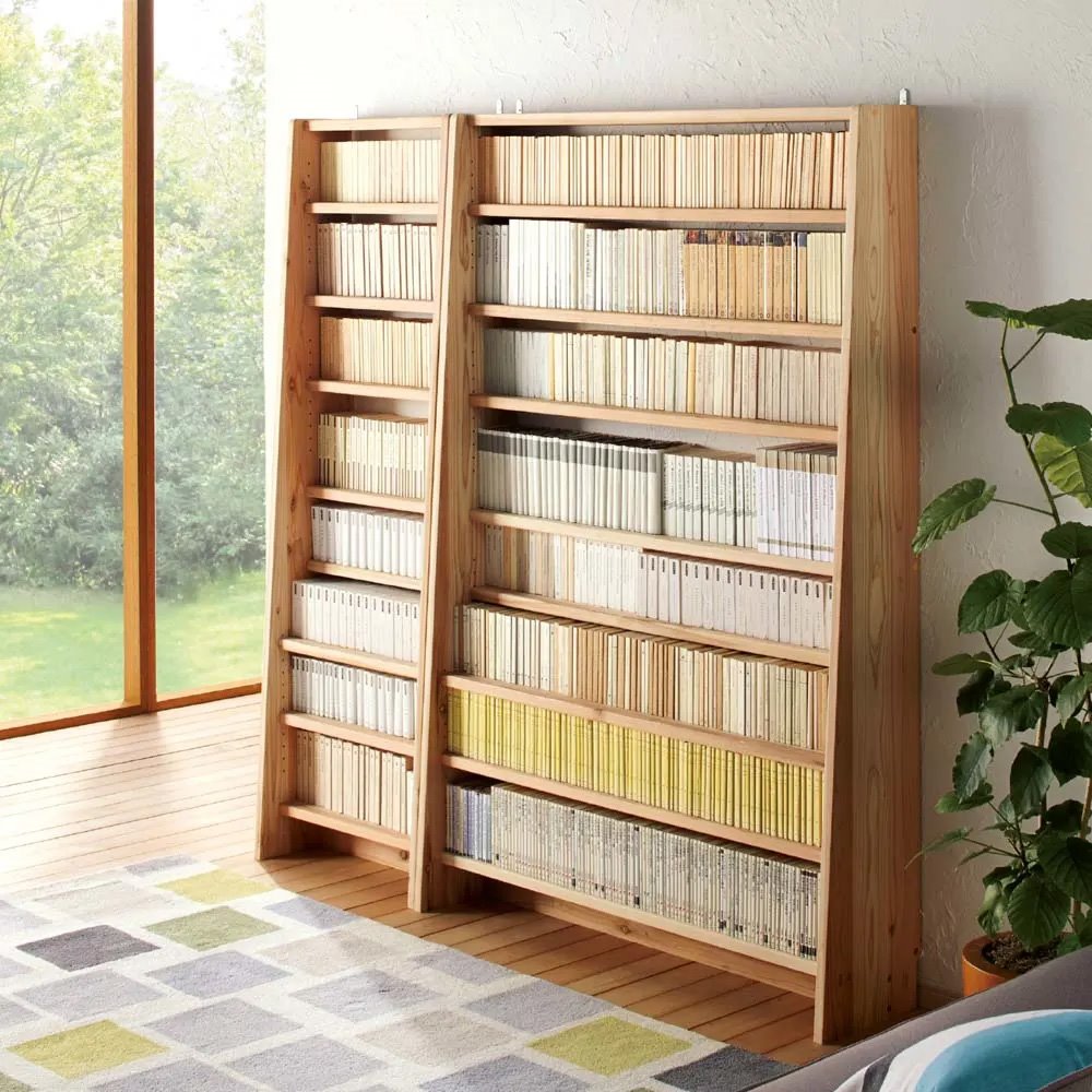 楽天市場】【クーポン配布中 3／1迄】 国産杉 薄型頑丈タワーシェルフ