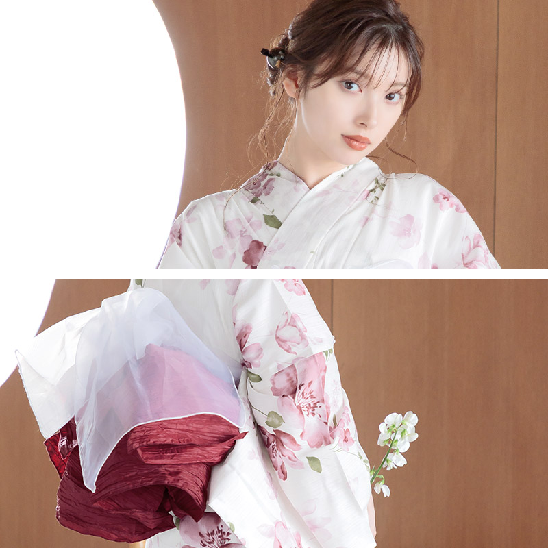 楽天市場】浴衣 5点セット レディース 2025（ゆかた・しわ兵児帯・下駄