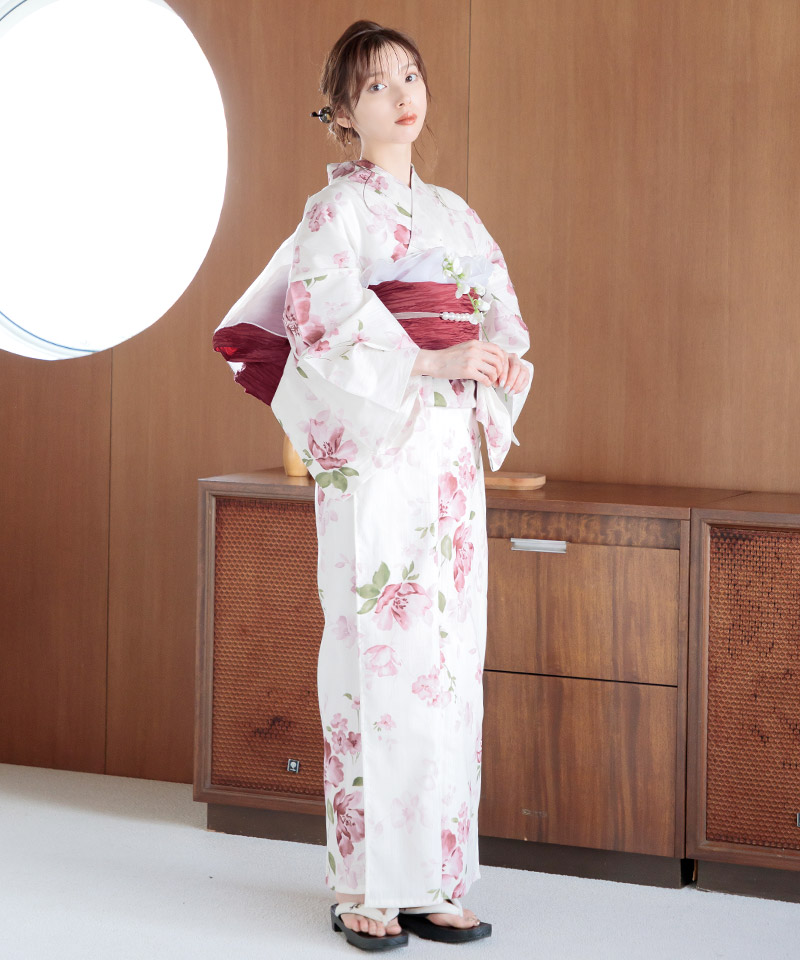 楽天市場】浴衣 5点セット レディース 2025（ゆかた・しわ兵児帯・下駄