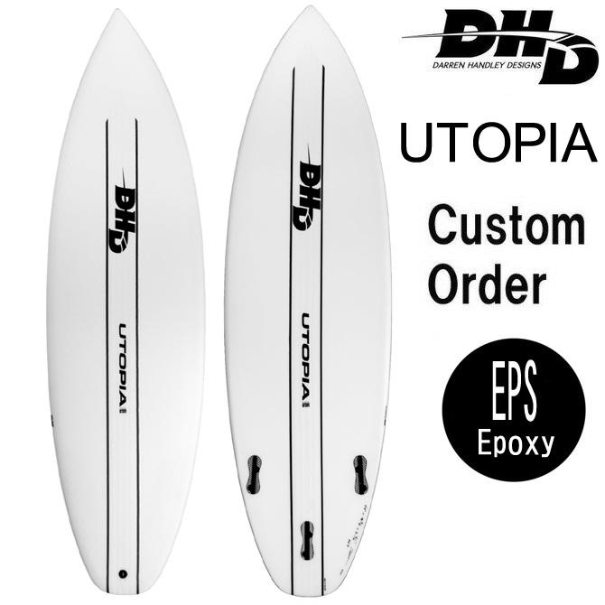 美品)DHD UTOPIA 6'2