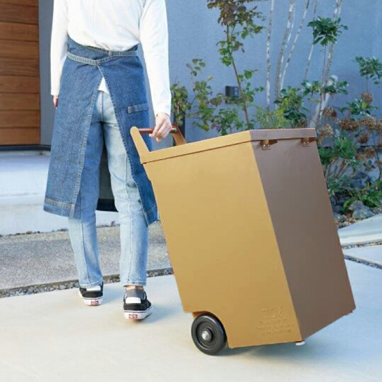 楽天市場】ダストボックス 屋外用 セトクラフト TRASH CART トラッシュ