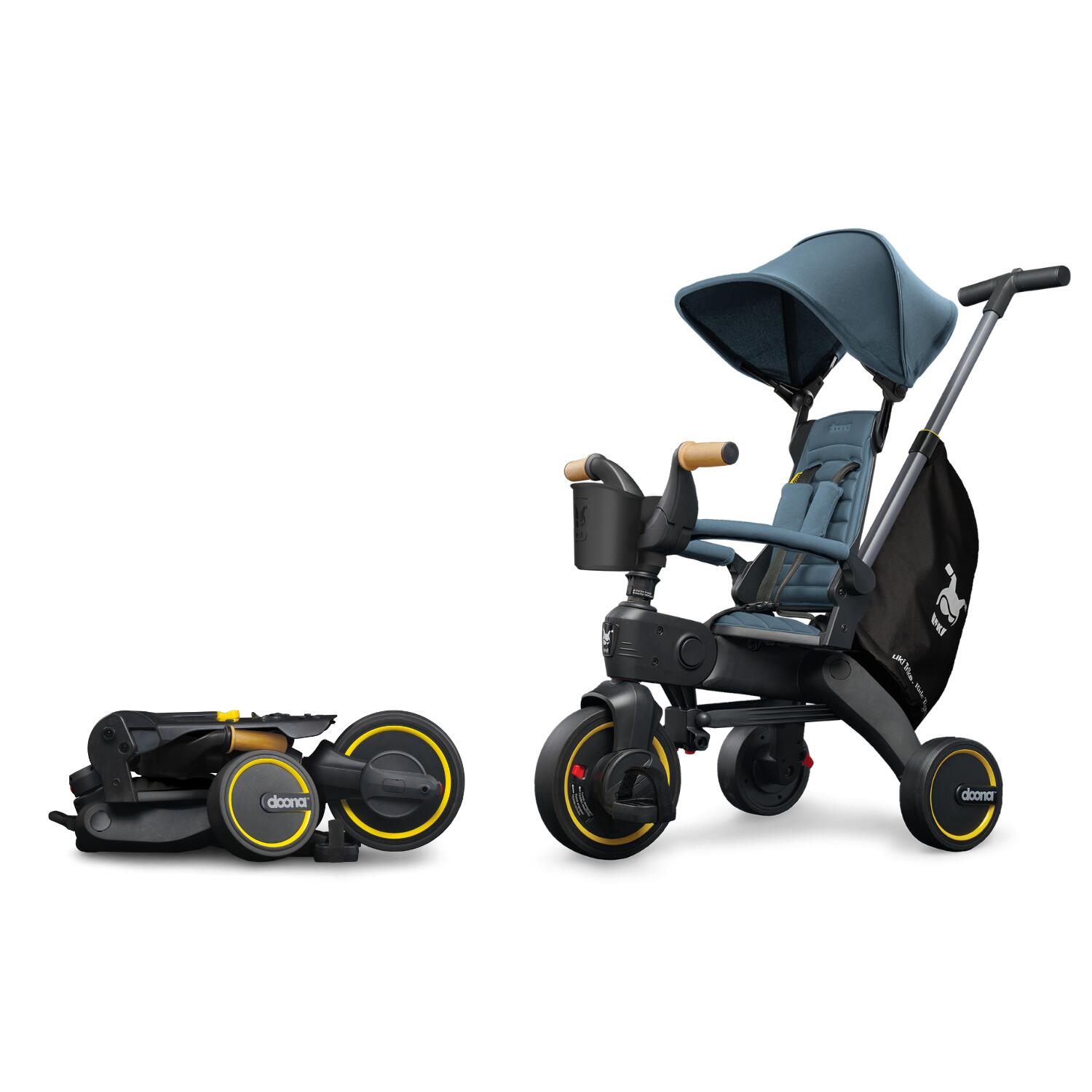 楽天市場】リキトライク プレミアム 手押し棒つき 折りたたみ 三輪車