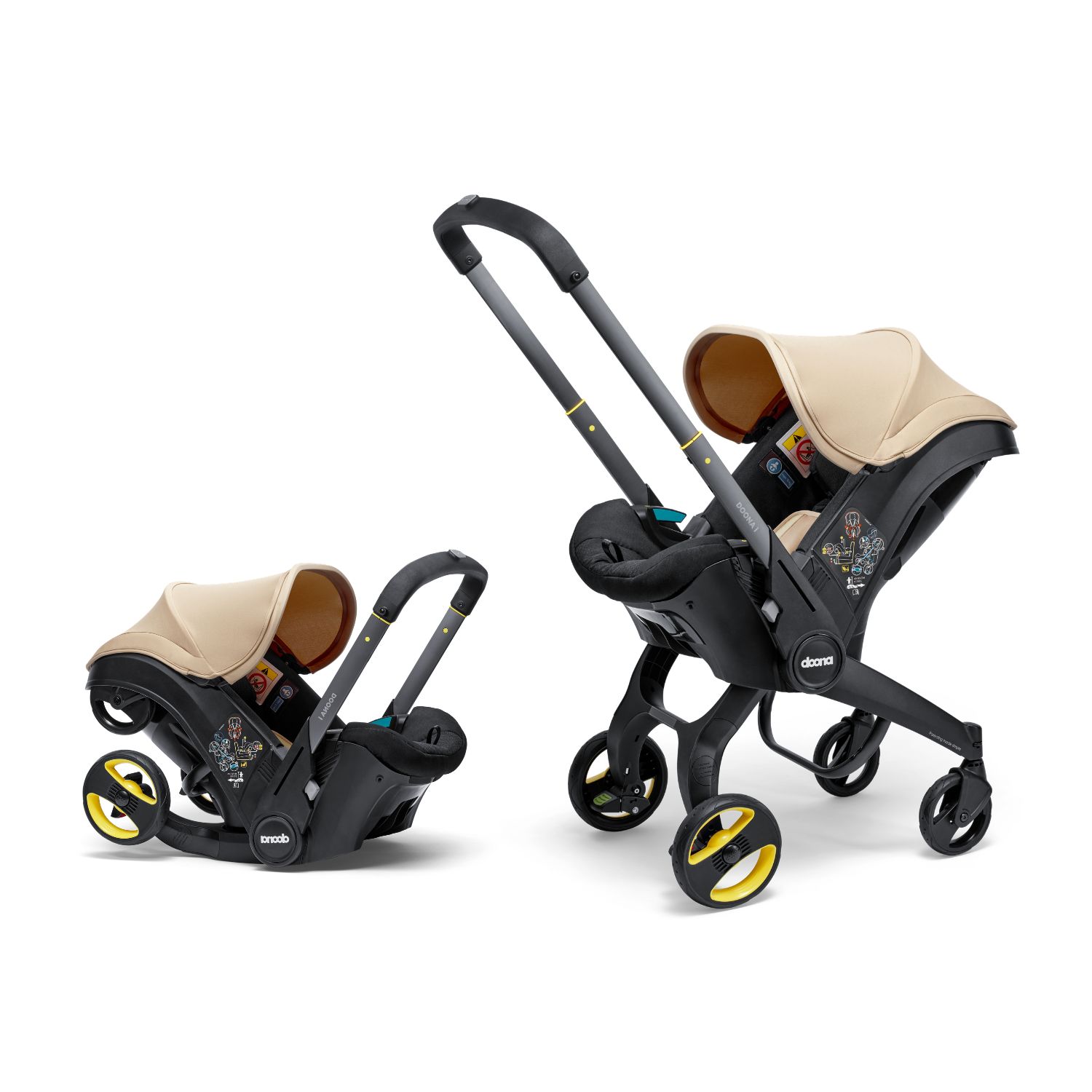 楽天市場】ドゥーナi 保護マット付き 新生児チャイルドシート 里帰り