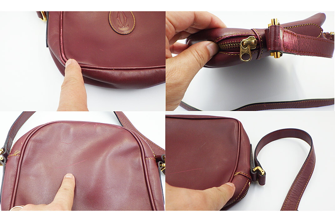 楽天市場】Cartier(カルティエ）オールドカルティエ ショルダーバッグ