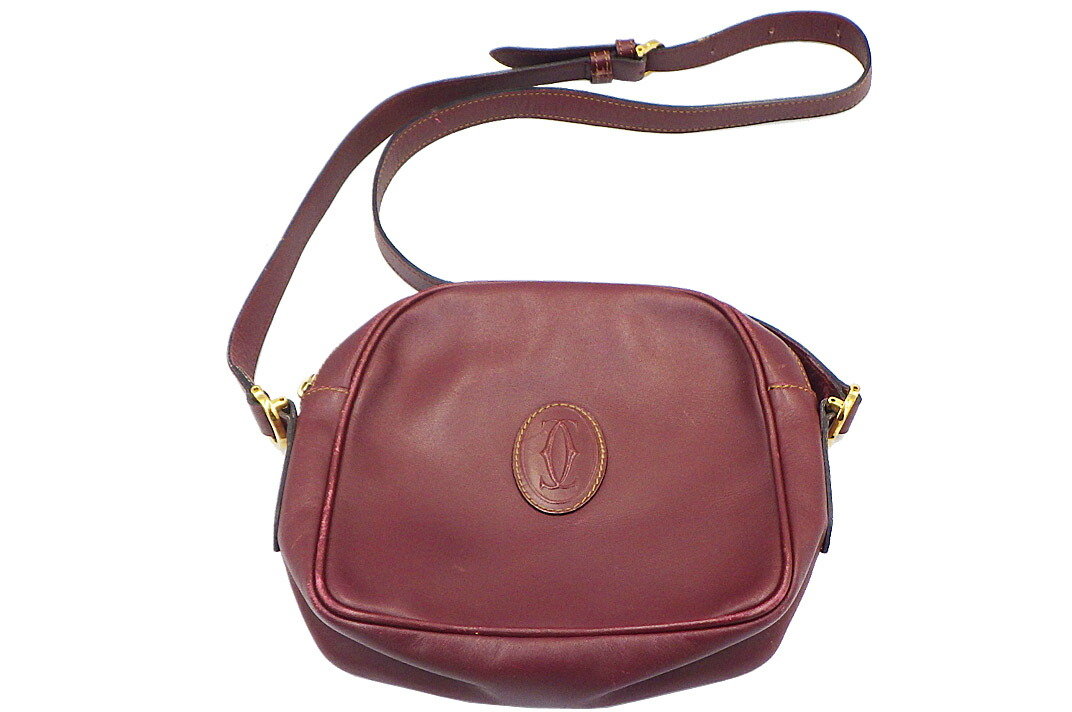 楽天市場】Cartier(カルティエ）オールドカルティエ ショルダーバッグ