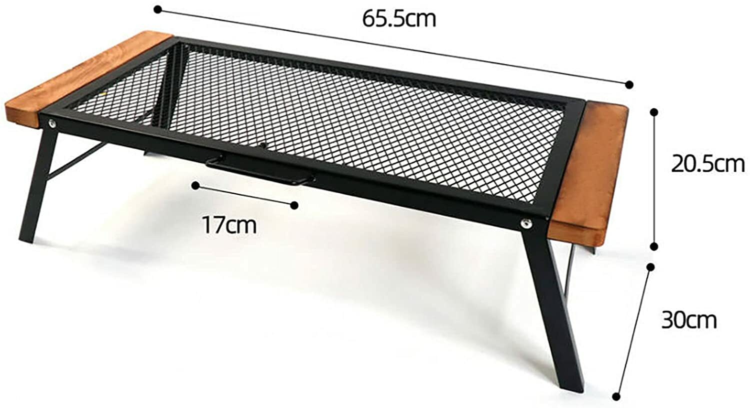 楽天市場】CHANODUG OUTDOOR アイアンメッシュ ウッドローテーブル