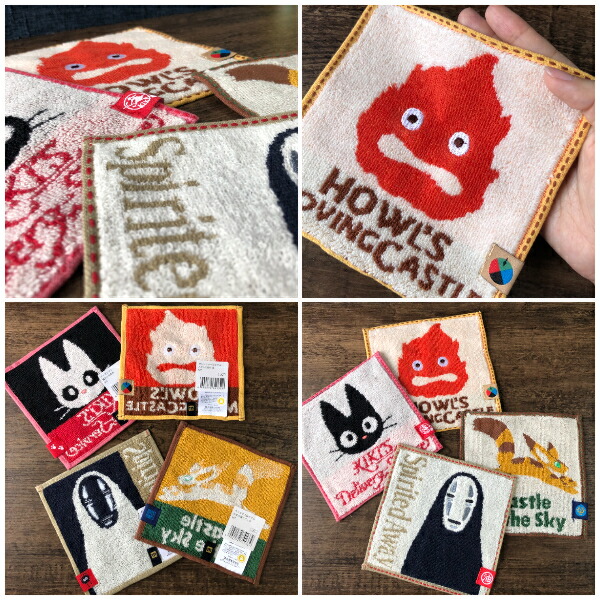 楽天市場】メール便OK ジブリ グッズ ジブリキャラクター 豆タオル(1個