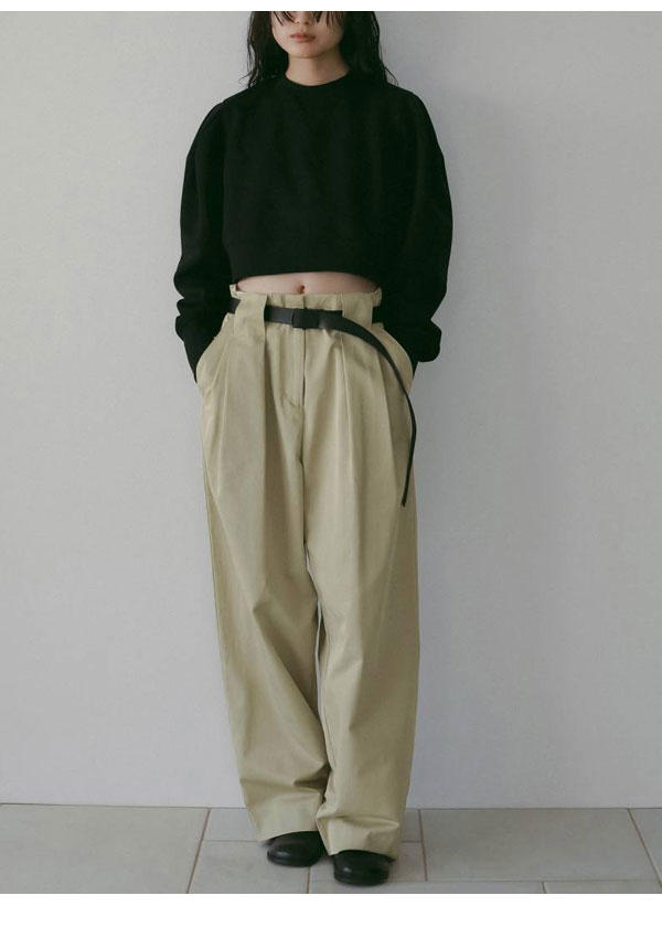楽天市場】アンヌーク anuke 2026springsummer ボトムス Twill Loose