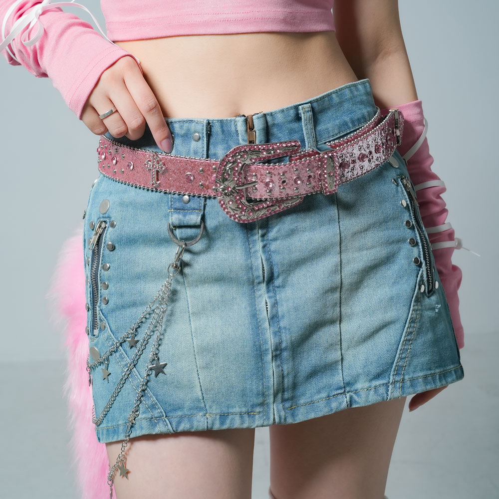 楽天市場】Y2Kギャルキラキラベルト : 夢展望 YUMETENBO