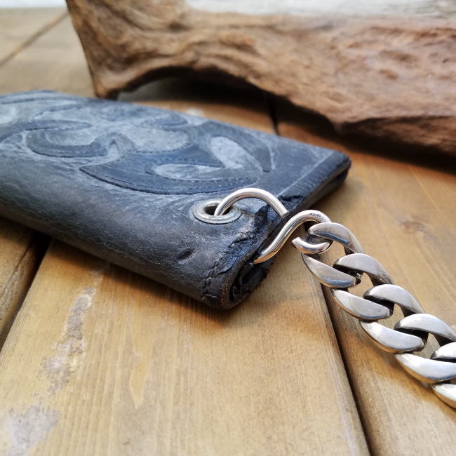 楽天市場】svp-34 シルバー925 手曲げ S字フック ウォレットチェーン