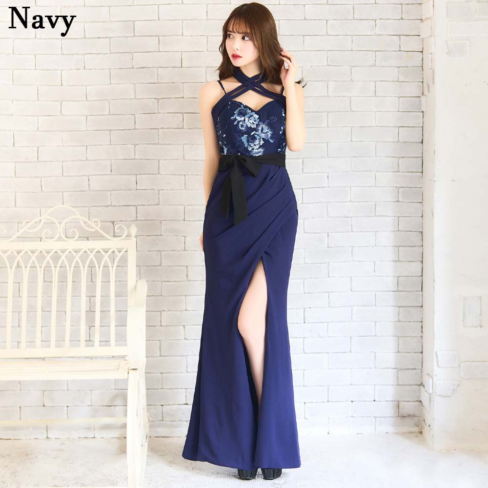 楽天市場】ロングドレス キャバドレス 送料無料 ナイトドレス セクシー