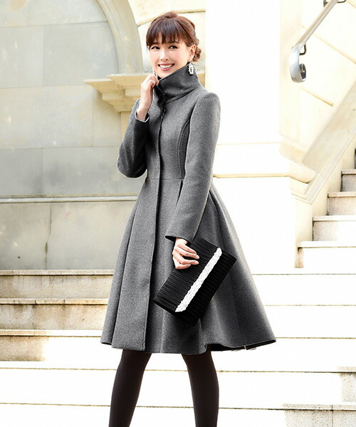 楽天市場】【50％OFFバーゲン価格】ウールコート ウール100% ロング