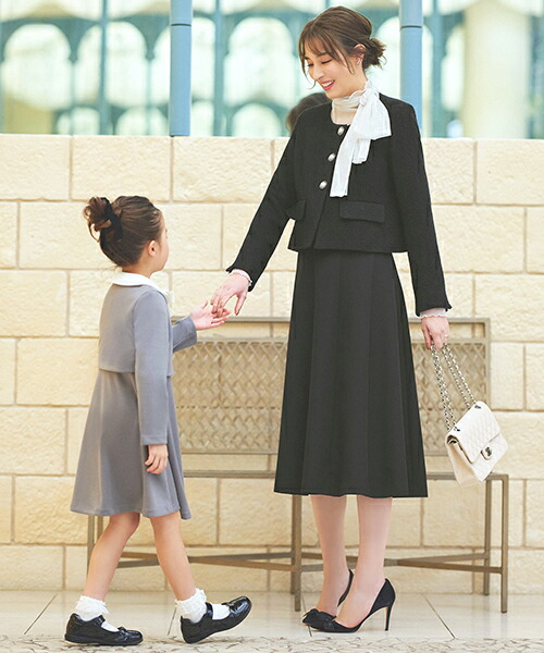 楽天市場】【ストレッチ】レディース ママスーツ スカートスーツ