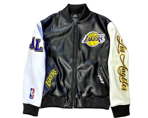 楽天市場】PRO STANDARD Los Angeles Lakers PUレザージャケット/M/L