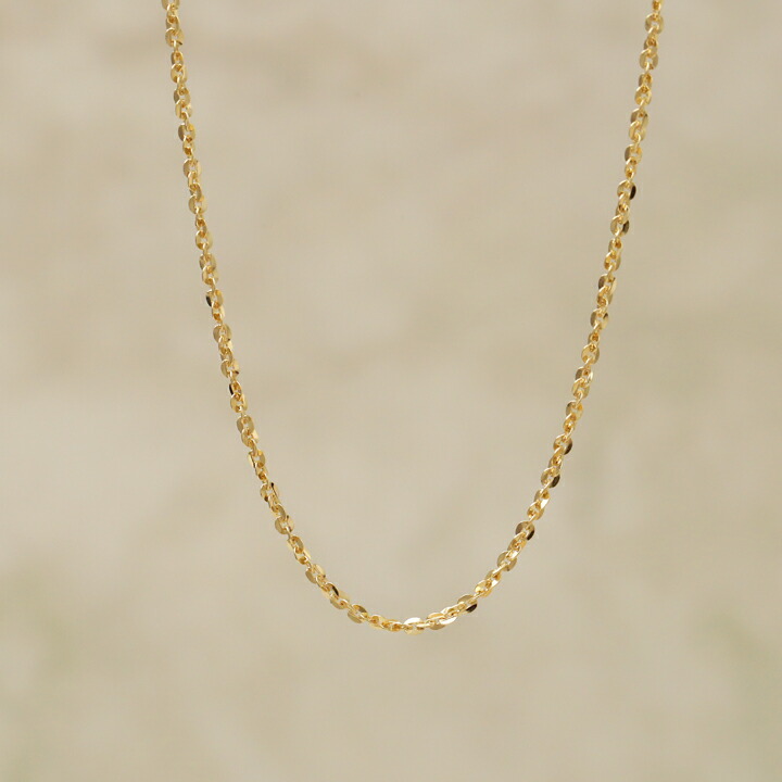 楽天市場】18金 ネックレス k18 チェーン レディース シンプル