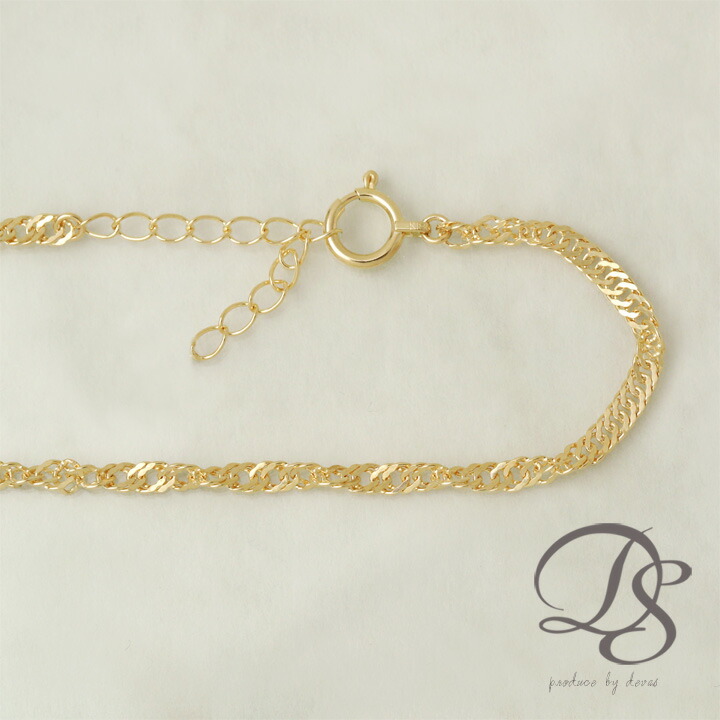 楽天市場】18金 ブレスレット k18 レディース シンプル スクリュー 2.4