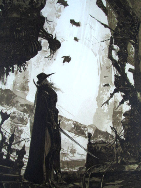 楽天市場】天野喜孝 リトグラフ 1997 出会い : ギャラリーダッドアート