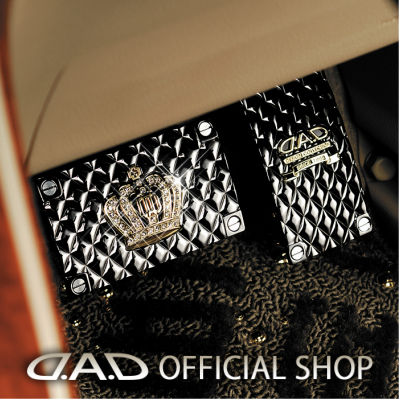 楽天市場】D.A.D ラグジュアリー ペダル タイプ クラウン ゴールド S