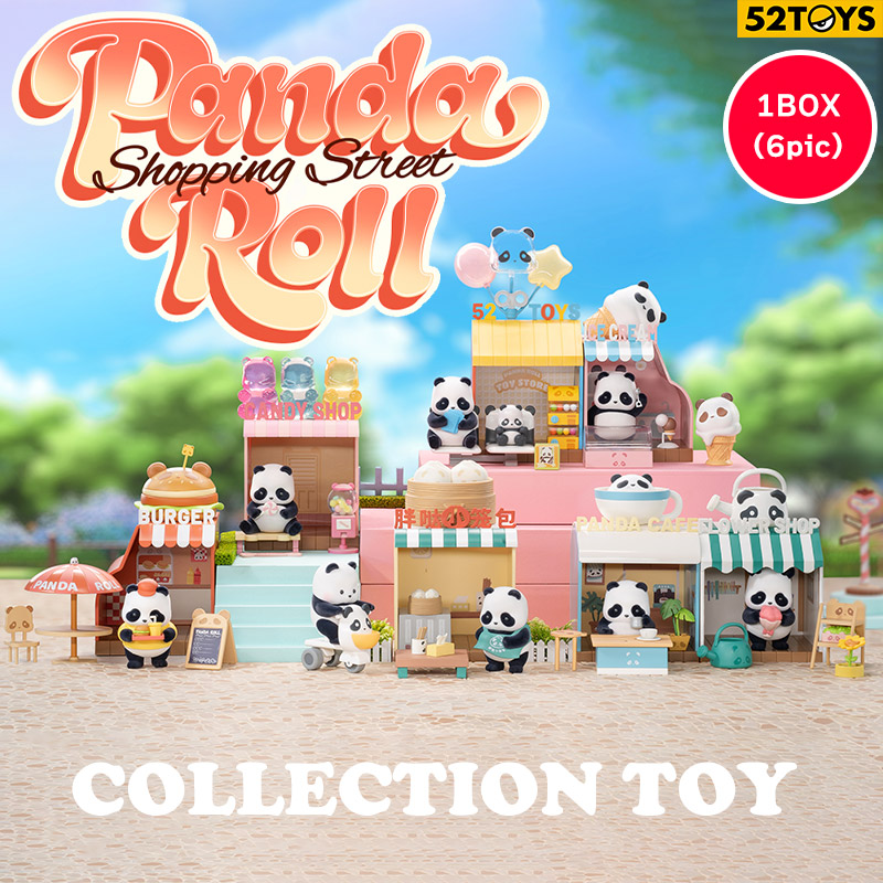 楽天市場】52TOYS BLINDBOX PANDA ROLL ショッピングストリート 1BOX6