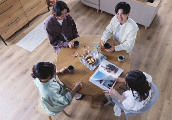 sale 105 ラウンドスクウェア 無垢材仕上げ デザインレッグ sale 105