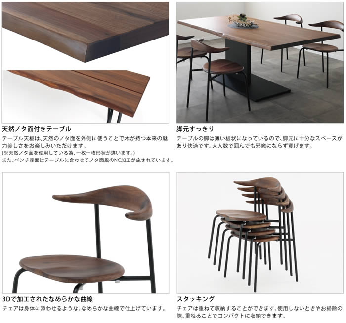 楽天市場】☆在庫あり！☆【送料無料】EVAN2 エヴァン2 ダイニング4点