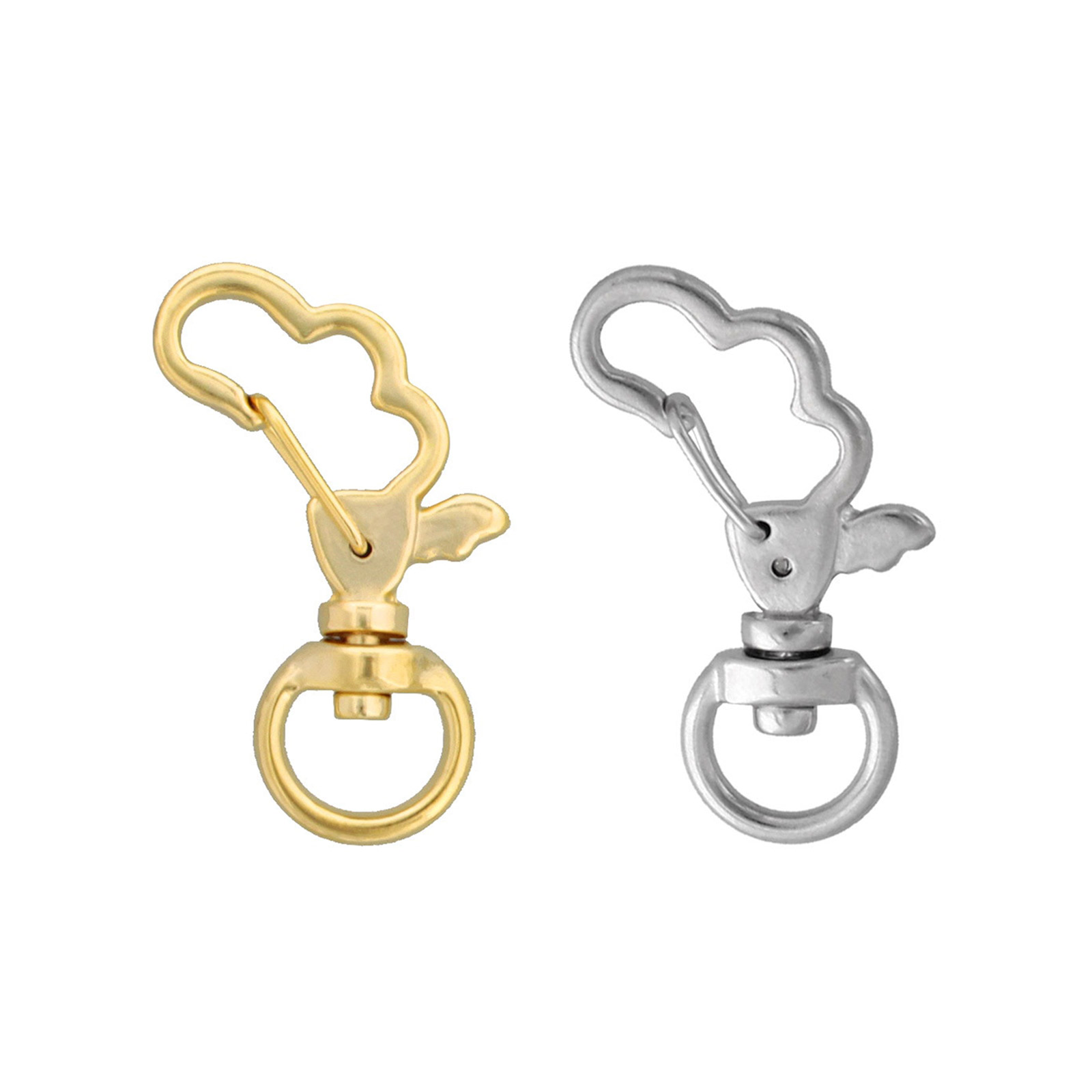 楽天市場】羽チャームフック 10個/50個/100個 大王製作所 ナスカン